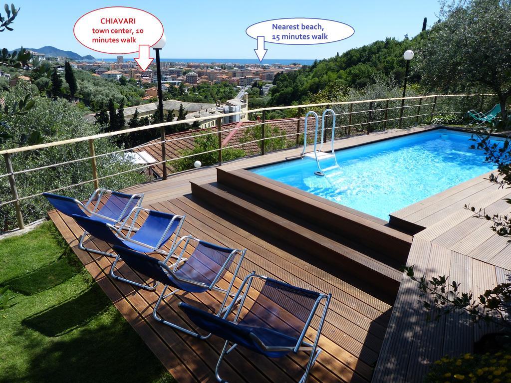 Garden Lodge Chiavari Esterno foto